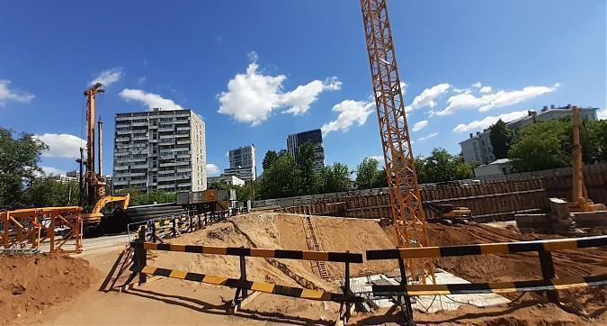 ЖК Crystal (Кристал), вид на строительную площадку со стороны ул. Генерала Глаголева, фото - 5 Квартирный контроль