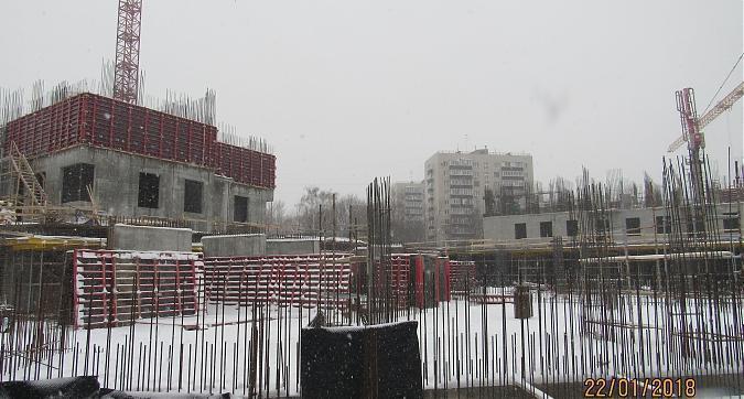 ЖК Фестиваль Парк - монолитные работы, вид с Фестивальной улицы, фото 2 Квартирный контроль