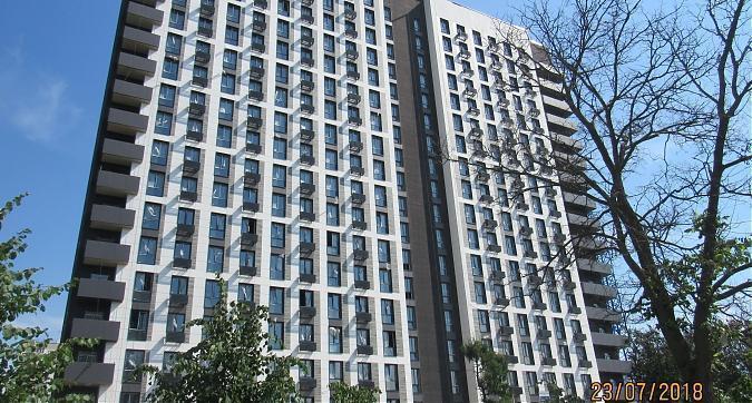 ЖК Дом 128 на Профсоюзной - фасадные работы, вид с Профсоюзной улицы, фото 2 Квартирный контроль