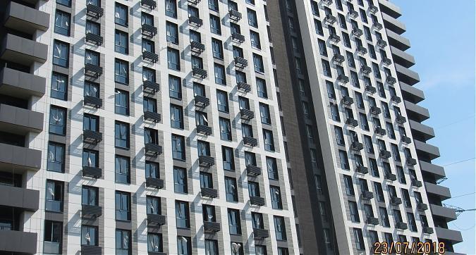 ЖК Дом 128 на Профсоюзной - фасадные работы, вид с Профсоюзной улицы, фото 3 Квартирный контроль