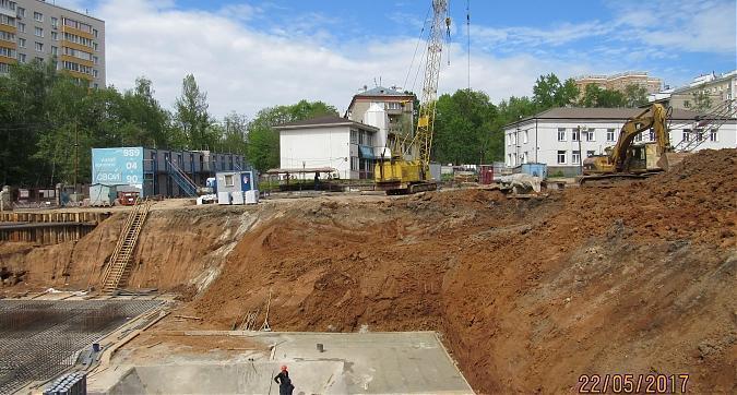 ЖК Свой - вид на строительство 1-го корпуса с Гродненской улицы Квартирный контроль