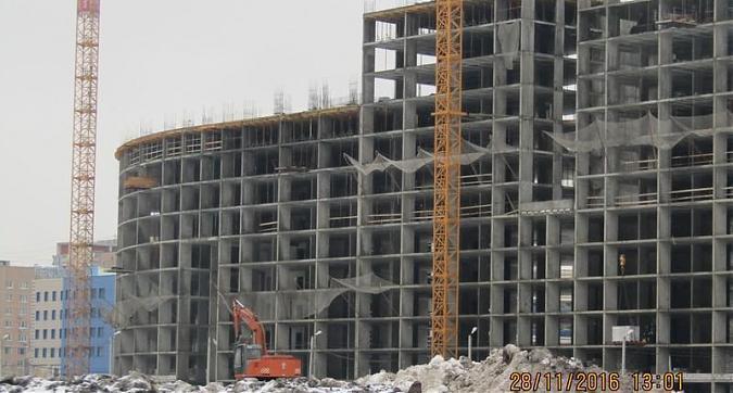 ЖК Парад Планет - корпус 1 - вид на корпус с западной стороны Квартирный контроль