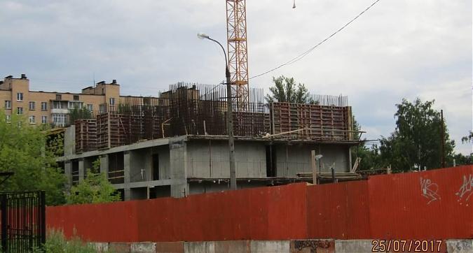ЖК Сердце Одинцово - вид на строительную площадку со стороны 1-й Вокзальной улицы Квартирный контроль