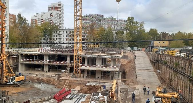 ЖК Crystal (Кристал), строительная площадка, вид со стороны ул. Генерала Глаголева, фото - 1 Квартирный контроль