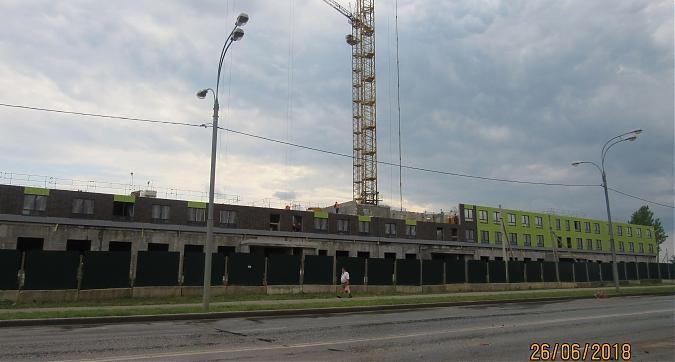 ЖК Бутово Парк 2 (Дрожжино-2), корпус 23-25, вид с Нового шоссе, фото 4 Квартирный контроль