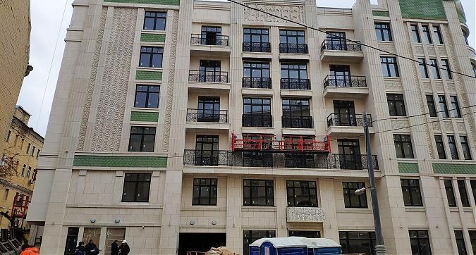 ЖК Резиденция на Покровском бульваре, вид с Казарменного пер., фото 1 Квартирный контроль