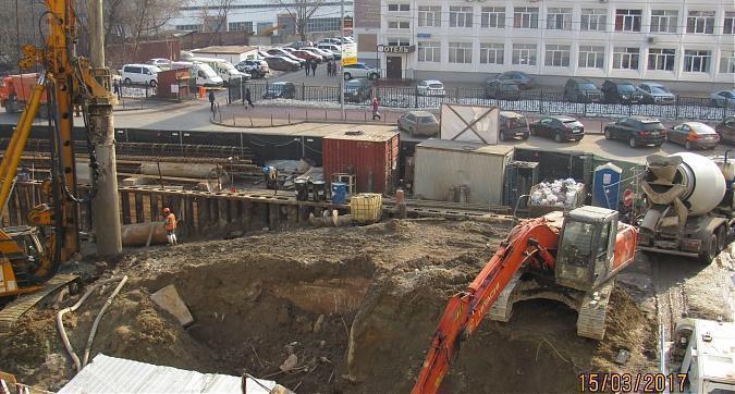 МФК Водный - строительство корпуса Гамбург, вид с Головинского шоссе Квартирный контроль