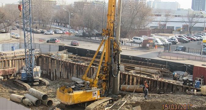 МФК Водный - строительство корпуса Гамбург, вид с Головинского шоссе Квартирный контроль