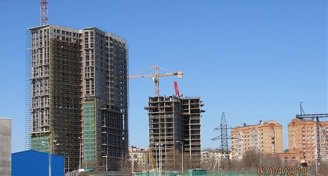 ЖК Новая звезда, корпус 5, монолитные работы - вид с улицы Бачуринская, фото 1 Квартирный контроль