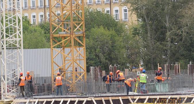 ЖК Династия, вязка арматуры Квартирный контроль