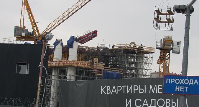 ЖК Capital Towers (Капитал Тауэрс), монолитные работы, корпус RIVER TOWER, вид с Краснопресненской набережной, фото - 2 Квартирный контроль