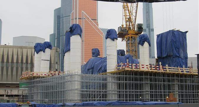 ЖК Capital Towers (Капитал Тауэрс), монолитные работы, корпус PARK TOWER, вид с Краснопресненской набережной, фото - 5 Квартирный контроль