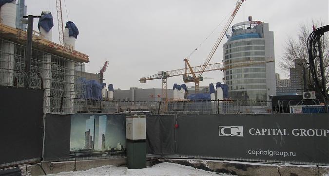 ЖК Capital Towers (Капитал Тауэрс), монолитные работы, корпуса PARK TOWER, RIVER TOWER и CITY TOWER, вид с Краснопресненской набережной, фото - 7 Квартирный контроль