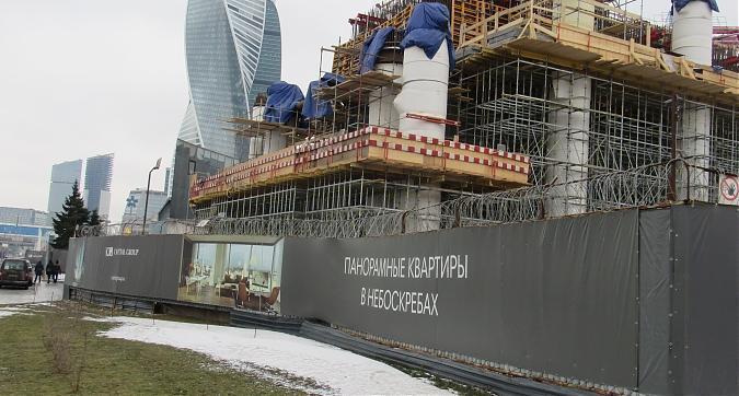 ЖК Capital Towers (Капитал Тауэрс), монолитные работы, корпус RIVER TOWER, вид с Краснопресненской набережной, фото - 8 Квартирный контроль