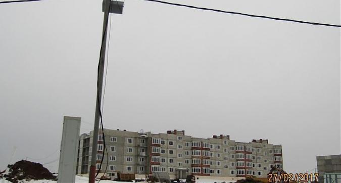 ЖК Нахабино Ясное - вид на строящийся комплекс со стороны Садовой улицы Квартирный контроль
