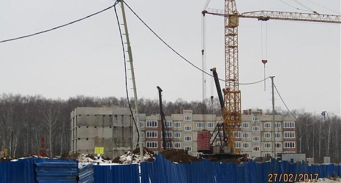 ЖК Нахабино Ясное - вид на строящийся комплекс со стороны Садовой улицы Квартирный контроль