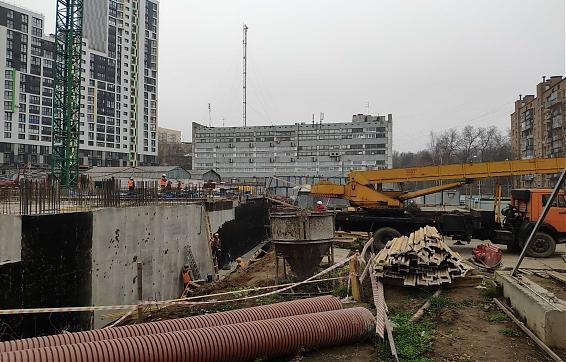 ЖК Мытищи-Холл, строительство корпуса 1, вид с ул. Воровского, фото 1 Квартирный контроль