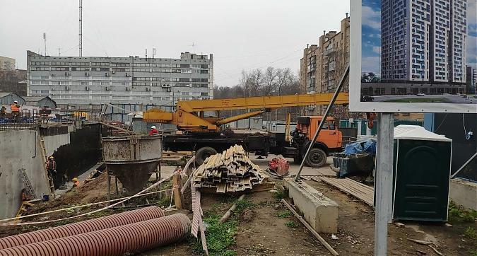 ЖК Мытищи-Холл, строительство корпуса 1, вид с ул. Воровского, фото 2 Квартирный контроль