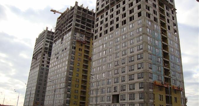 ЖК Путилково, корпус 41.1, 41.2, 41.3, монолитные работы, вид с ул, Сходненская, фото -2 Квартирный контроль