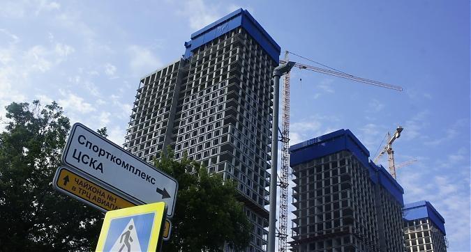 ЖК Prime Park, корпуса R4, R5 и R6, вид с улицы Александра Гомельского, фото 2 Квартирный контроль