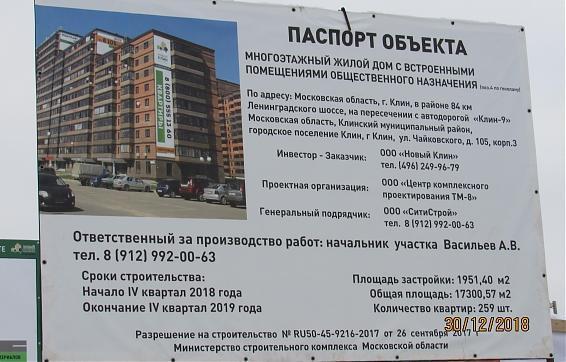 ЖК Новый Клин, паспорт объекта  фото -4 Квартирный контроль