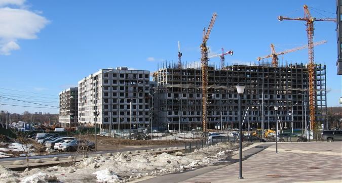 ЖК Испанские кварталы А101, 2-ой район, корпуса 1.3, 2.2, 2.3, 2.1, монолитные работы, вид с ул. Николо-Хованская, фото - 1 Квартирный контроль