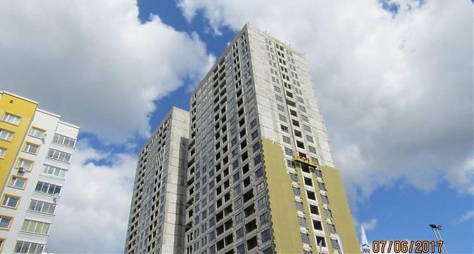 ЖК Новокуркино - вид на корпуса 1 и 2 со стороны улицы Родионова Квартирный контроль