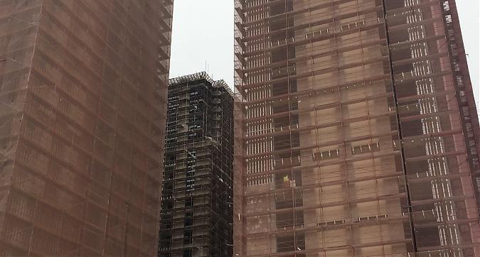 ЖК RedSide вид на 2-й и 1-й корпуса с улицы Сергея Макеева Квартирный контроль