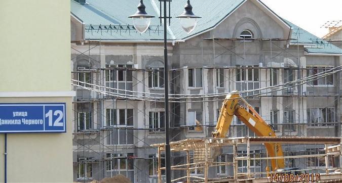 ЖК Троицкая слобода - в корпусе 30 проводятся внешние отделочные работы Квартирный контроль