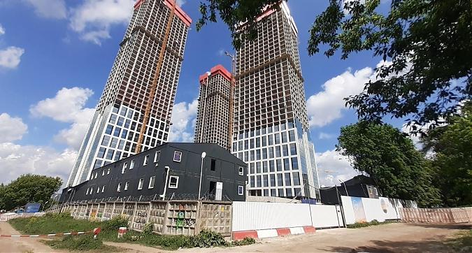 ЖК Небо (Мичуринский проспект, 56), корпуса 1, 2, 3, вид с южной стороны, фото - 8 Квартирный контроль