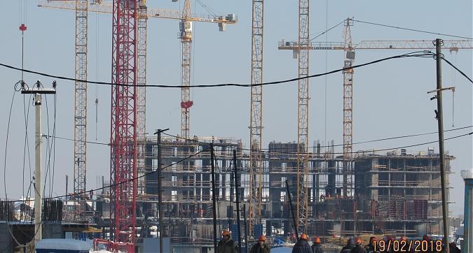 ЖК Пригород лесное, 2-й этап строительства - монолитные работы, вид с восточной стороны, фото 7 Квартирный контроль