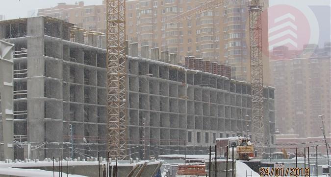 ЖК Юбилейный - монолитные работы, вид с улицы Коминтерна, фото 1 Квартирный контроль