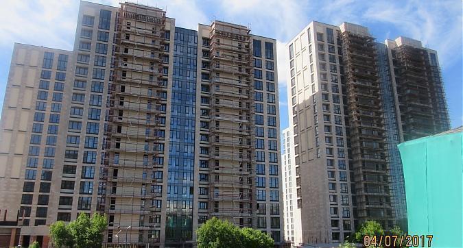 ЖК RedSide (РедСайд), 1-й и 2-й корпуса - вид со стороны улицы Сергея Макеева Квартирный контроль