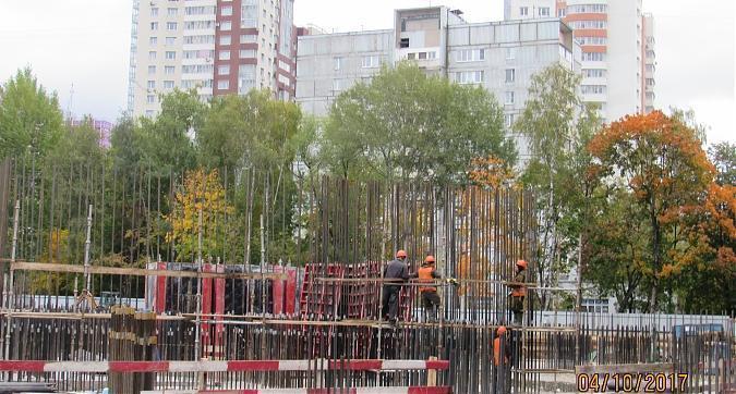 ЖК Фестиваль Парк, корпус 19 - монолитные работы, вид с Фестивальной улицы, фото 2 Квартирный контроль