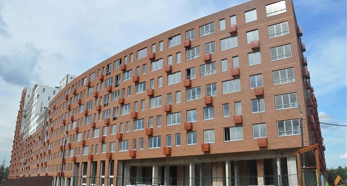 ЖК Новокрасково, 1-й корпус, вид с Корнеевского шоссе Квартирный контроль