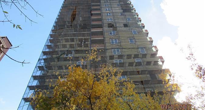 ЖК Дом в Мневниках - фасадные работы, вид с улицы Демьяна Бедного, фото 2 Квартирный контроль