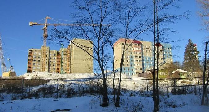 ЖК Сходня парк - корпус 1 и корпус 2 - вид со стороны Первомайской улицы Квартирный контроль