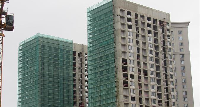 ЖК Октябрьское поле (Родной город), корпуса 30.1, 30.2, вид с ул. Берзарина, фото - 1 Квартирный контроль
