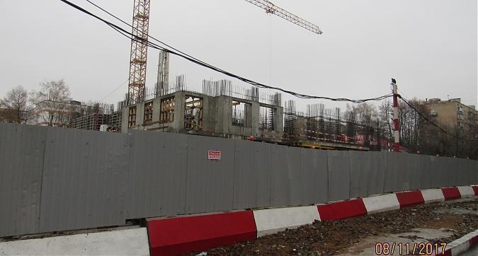 ЖК Фестиваль Парк, корпус 28 - монолитные работы, вид с Ленинградского шоссе, фото 3 Квартирный контроль