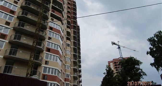 ЖК на ул. Школьная, 7 - вид на строящийся корпус со стороны Школьной улицы Квартирный контроль