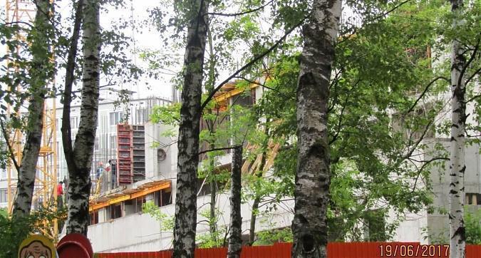 ЖК Сердце Одинцово - вид на строящийся жилой комплекс со стороны 1-й Вокзальной улицы Квартирный контроль