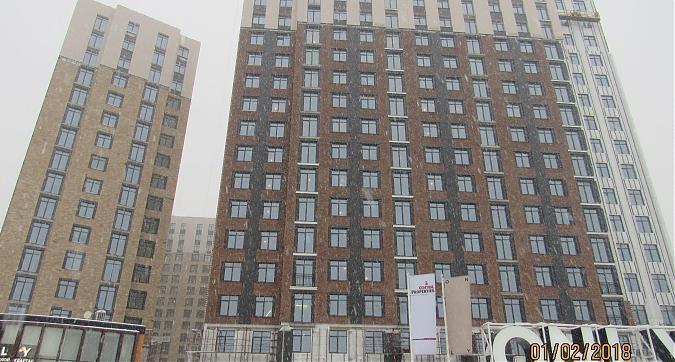 ЖК Only (Квартал ОНЛИ), фасадные работы - вид на 3-й корпус с Заречной улицы, фото 1 Квартирный контроль