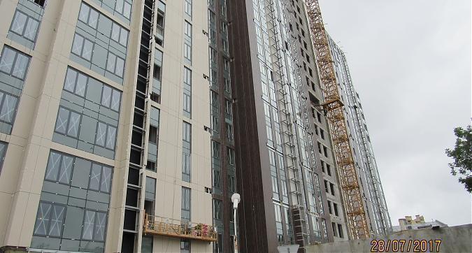ЖК Басманный 5 - вид на комплекс с Рязанского переулка Квартирный контроль