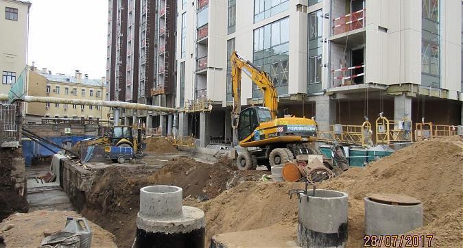 ЖК Басманный 5 - вид на комплекс с Рязанского переулка Квартирный контроль