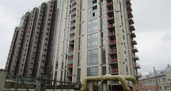 ЖК Басманный 5 - вид на комплекс с Рязанского переулка Квартирный контроль