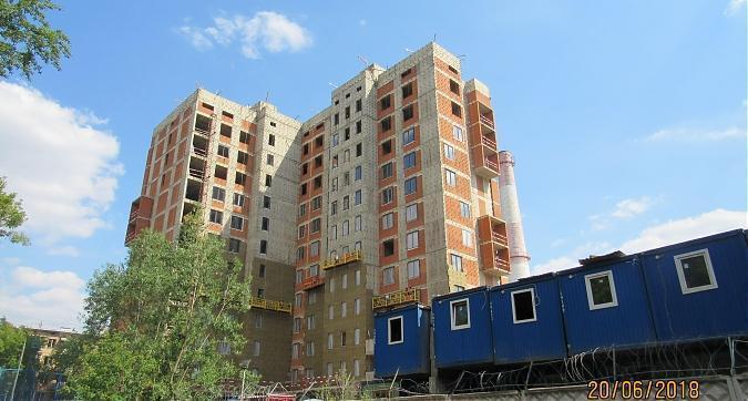 ЖК Дом на Сходненской, фасадные работы - вид с улицы Фабрициуса, фото 7 Квартирный контроль