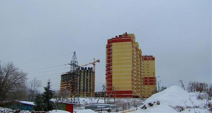 ЖК Пятиречье - вид на корпус 4 и корпуса 1 и 3 с южной стороны Квартирный контроль