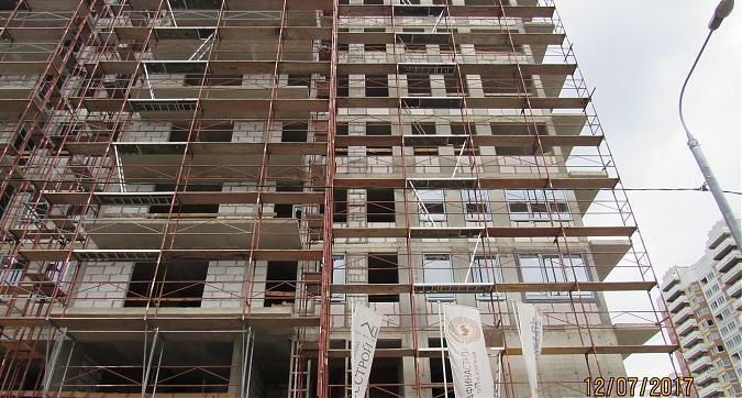 ЖК Янтарь-Apartments (Комплекс апартаментов Янтарь-Apartments) - вид с Левобережной улицы Квартирный контроль
