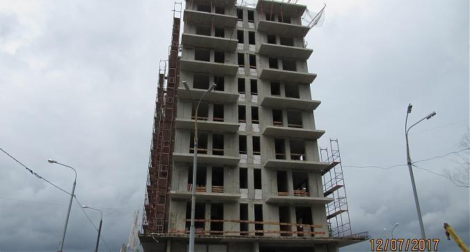 ЖК Янтарь-Apartments (Комплекс апартаментов Янтарь-Apartments) - вид с Левобережной улицы Квартирный контроль