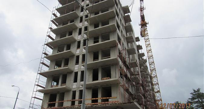 ЖК Янтарь-Apartments (Комплекс апартаментов Янтарь-Apartments) - вид с Левобережной улицы Квартирный контроль